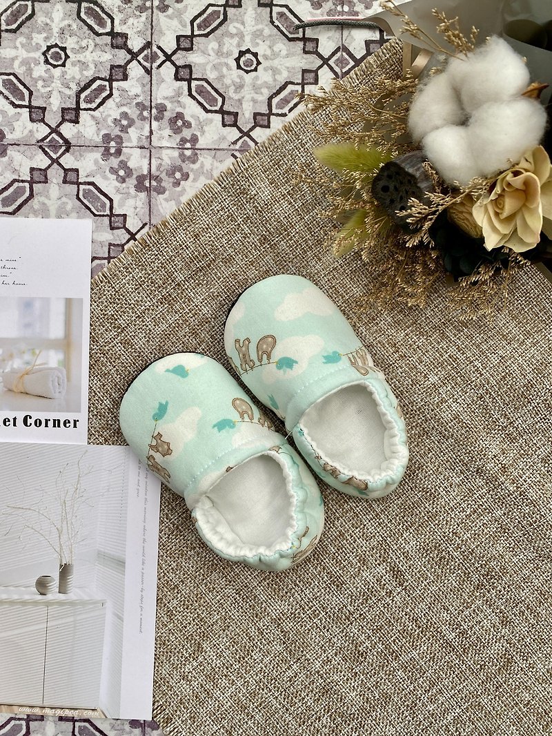【Autumn and Winter New Fashion】Mengmeng must-have baby cute modeling shoes (11cm)-cute baby - รองเท้าเด็ก - ผ้าฝ้าย/ผ้าลินิน 