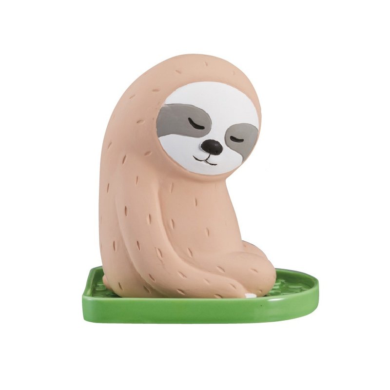 JAPAN Decole KARATTO MASCOT Natural Dehumidifier - Sumikko Sloth - ของวางตกแต่ง - ดินเผา ขาว