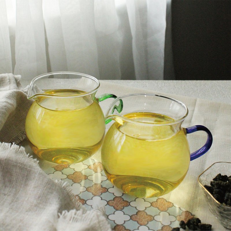 Xiaolong Egg Tea Sea | Small and exquisite | Glass | Fair Cup | 250CC - Teapots & Teacups - Glass Transparent