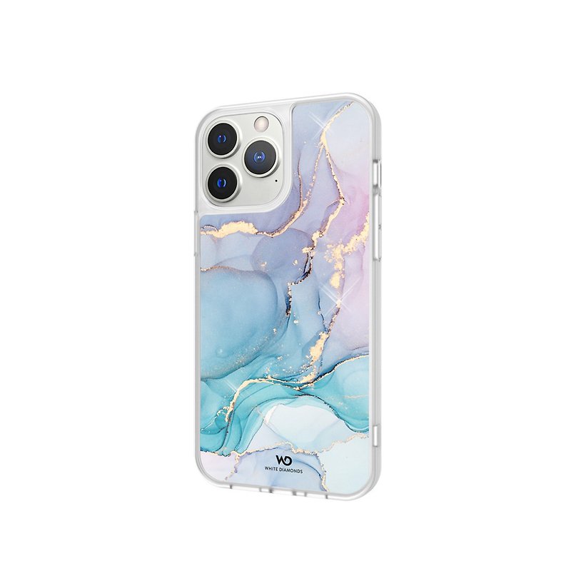 【Germany White Diamonds】Marble Shockproof Case-iPhone 13 Series - เคส/ซองมือถือ - วัสดุอื่นๆ หลากหลายสี