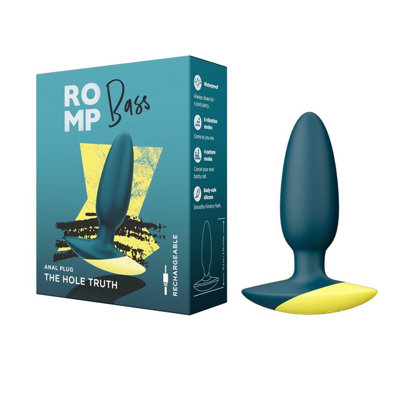 German ROMP Bass rear vibrator - Adult Products - Silicone 