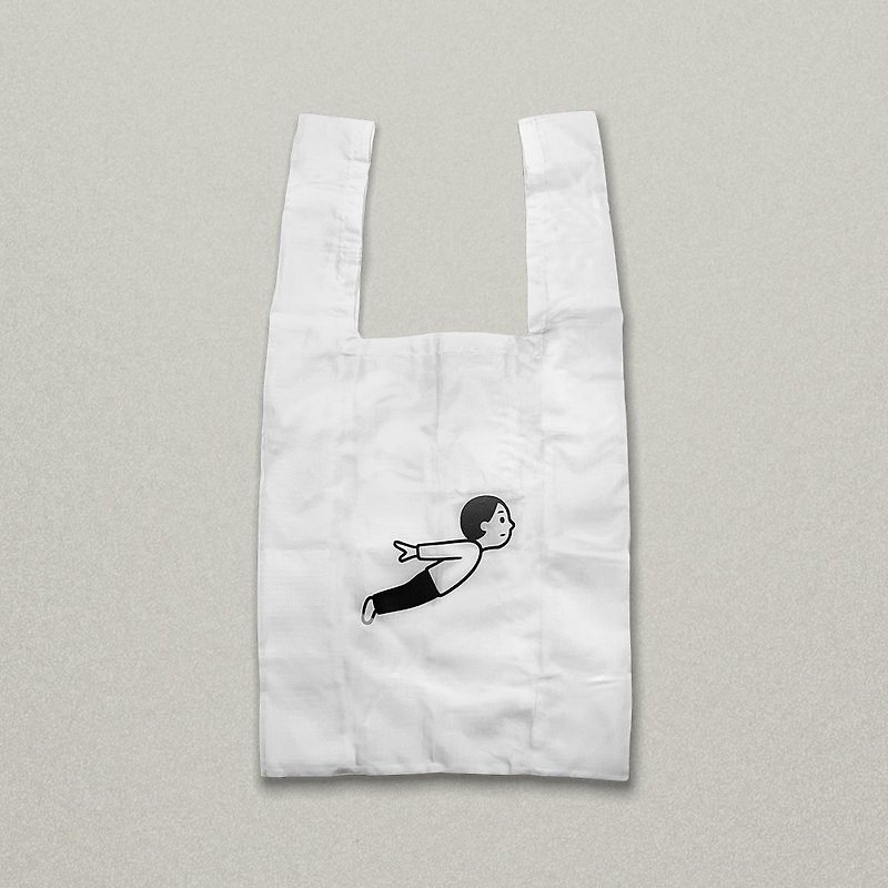 MO x Noritake Ideas have wings Folded Bag - Handbags & Totes - Nylon 