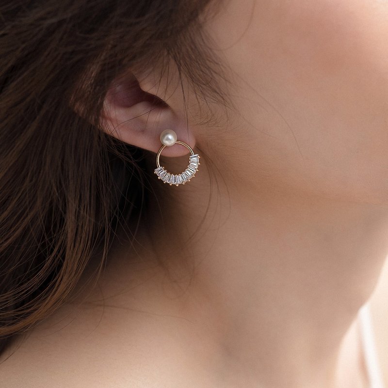 Eternal love two-wear earrings