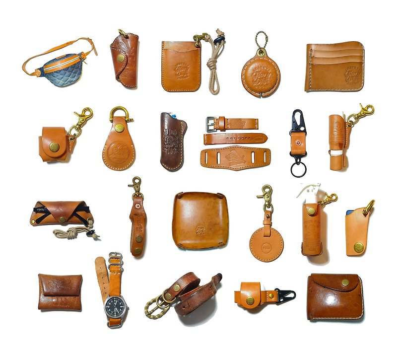 Leather goods OEM/help you realize your ideas - Leather Goods - Genuine Leather Orange