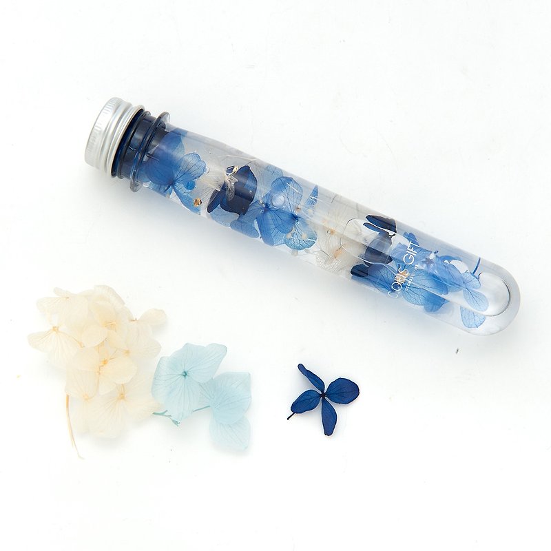 Tube series [Meteor shower] - Cloris Gift glass flowers - ตกแต่งต้นไม้ - พืช/ดอกไม้ สีน้ำเงิน