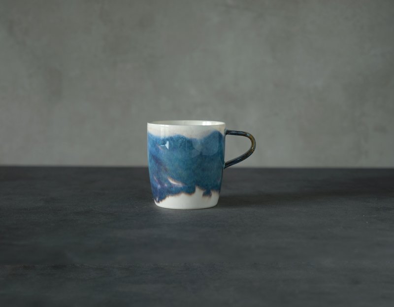 遠方_咖啡杯 - 咖啡杯/馬克杯 - 瓷 藍色