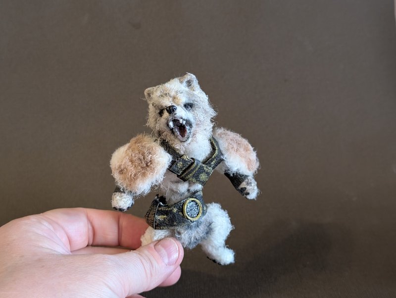 A druid bear - 公仔/玩偶 - 其他材質 白色