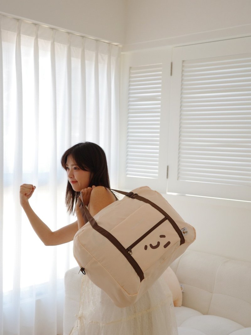 咻熊家 泥大臉旅行收納袋 - 化妝包/收納袋 - 聚酯纖維 