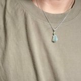 ハーキマー水晶 原石 マクラメペンダント hky001 - ショップ