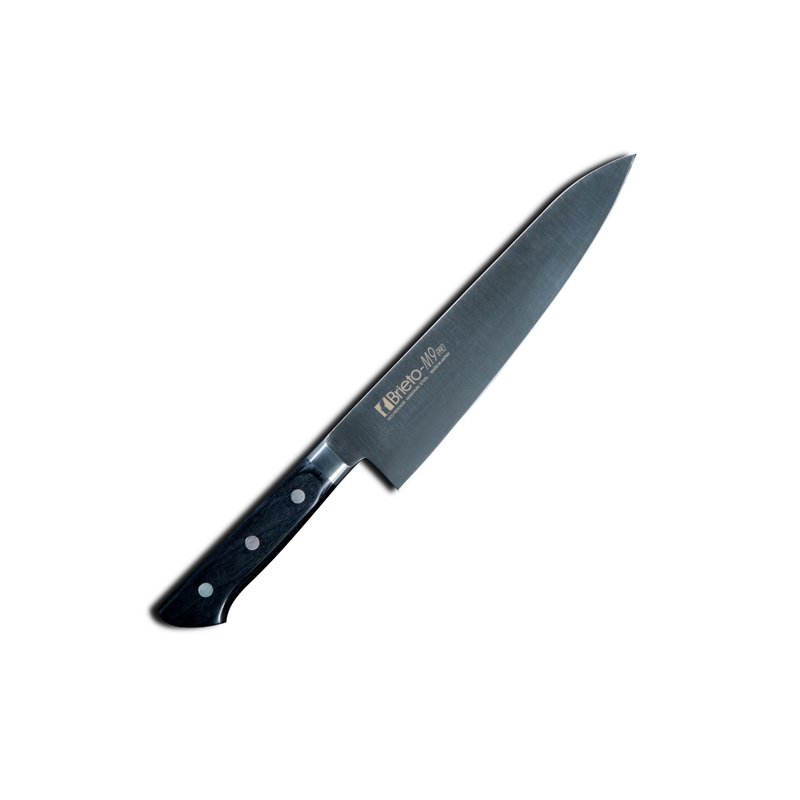日本Brieto - M9-PRO 系列 低溫處理Mo-V鋼木柄廚師刀 210mm - 廚具 - 不鏽鋼 