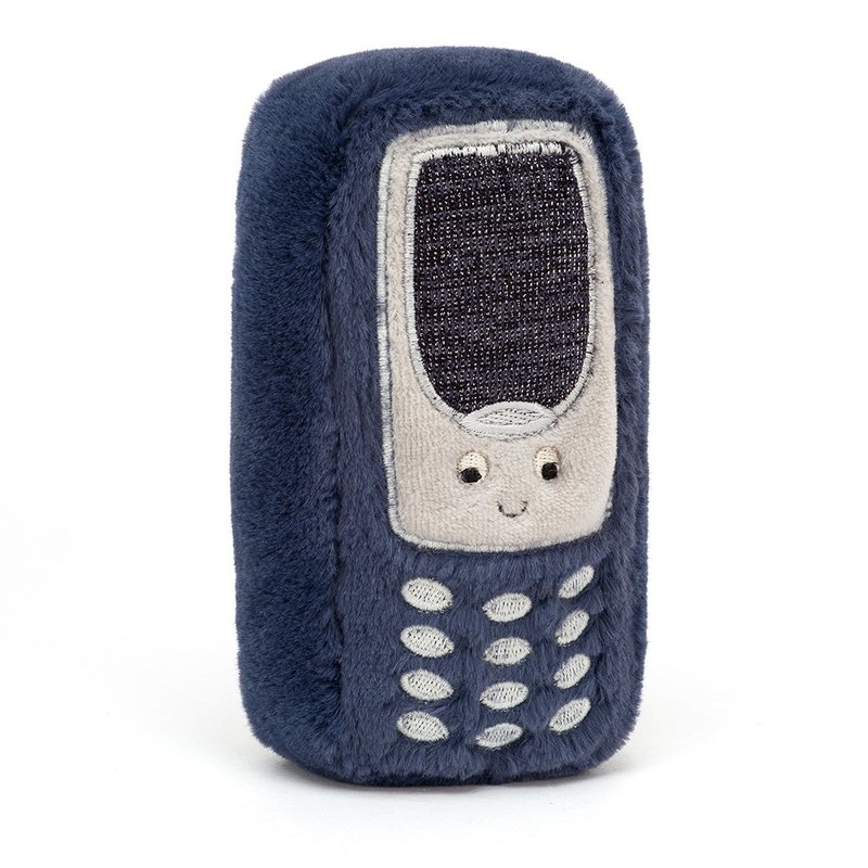 Wiggedy Phone 復古手機 約15cm - 公仔/玩偶 - 聚酯纖維 多色