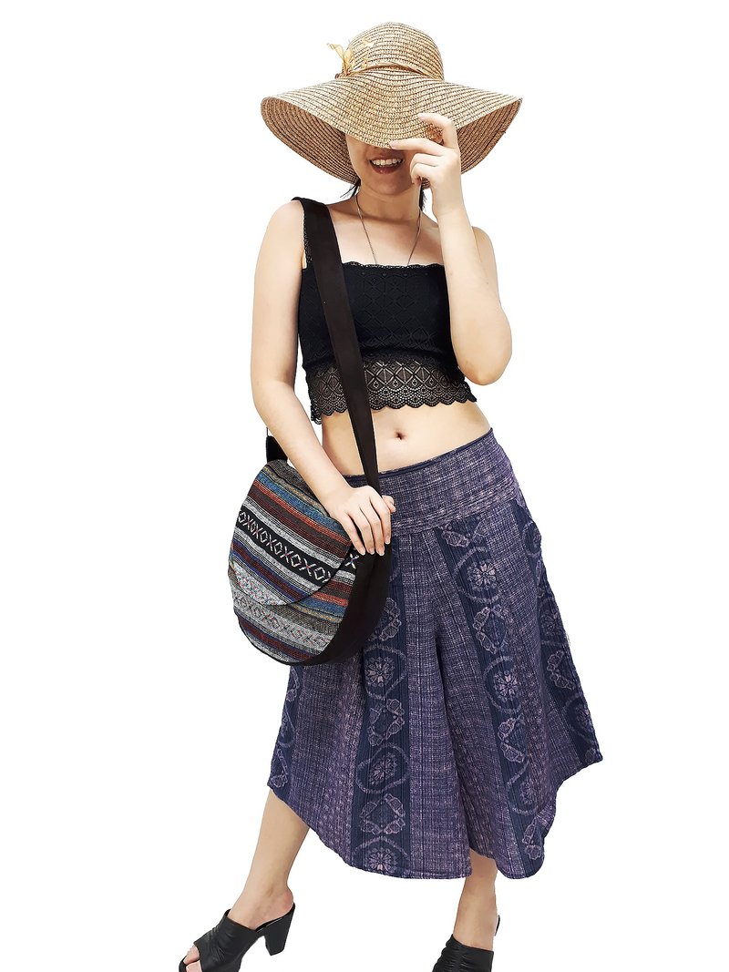 Handmade bag Woven Cotton Bag Women bag Shoulder bag Crossbody Bag Colorful - 其他 - 棉．麻 多色