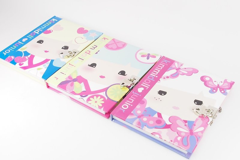 Kimmi Junior and sister fu lock diary (ABCDE) selected from a - Notebooks & Journals - Paper 