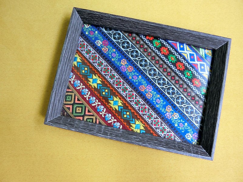 Exotic series - jewelry plate / frame - 620-4 - Picture Frames - Other Materials Multicolor