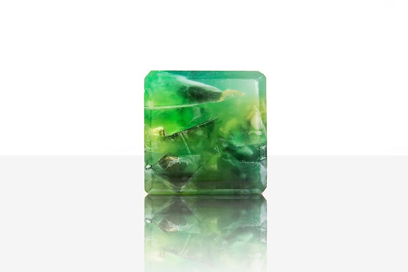 Tesseract Soap-Vitality Man/Green - ครีมอาบน้ำ - วัสดุอื่นๆ สีเขียว
