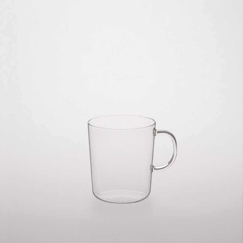 TG Heat-resistant Glass Mug 470 ml - Mugs - Glass Transparent