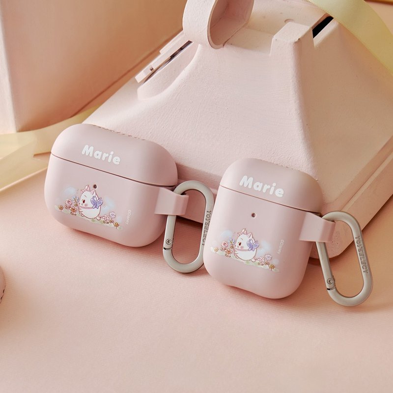 Disney Ufufy系列-瑪麗貓款強悍防摔AirPods保護套 - AirPods/耳機保護套 - 塑膠 多色