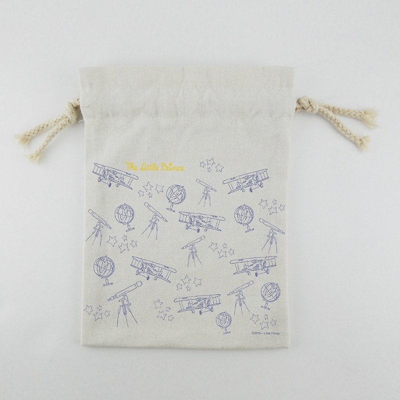 Little Prince Movie Edition License - Draw Pocket (Middle) - Other - Cotton & Hemp Blue
