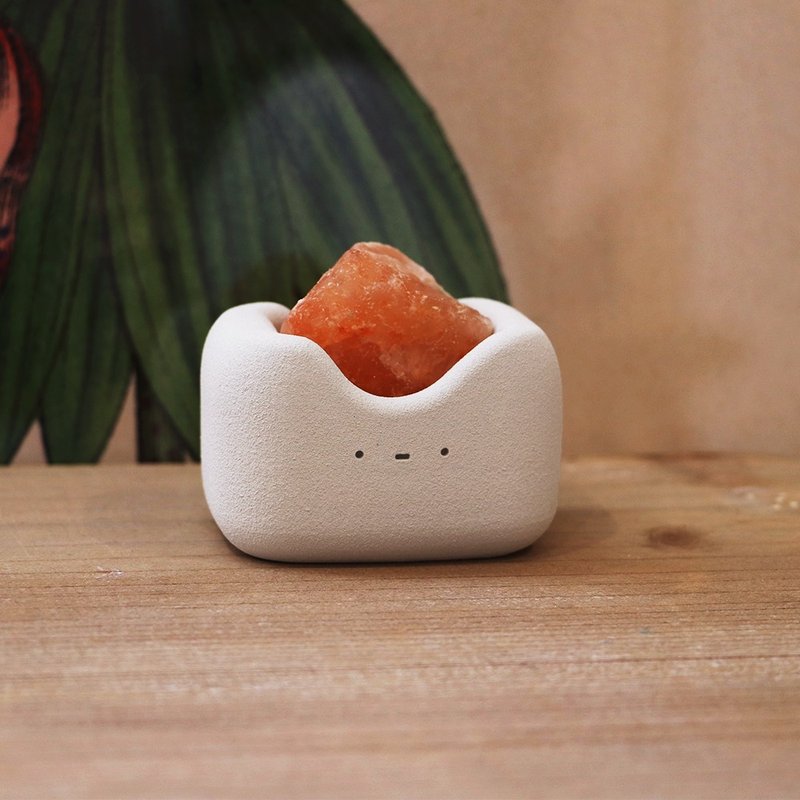 憨憨 小久淘 I 牙齒 岩鹽水泥器皿 - 擺飾/家飾品 - 其他材質 灰色