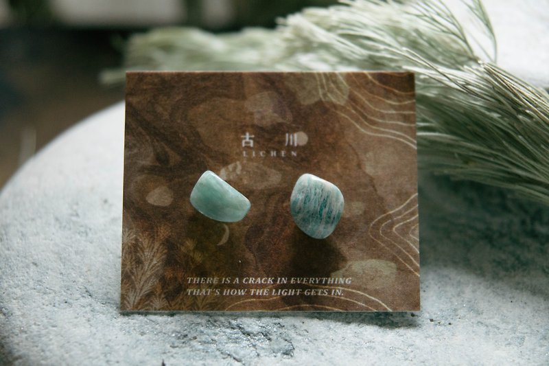 CRACK | Mineral earrings | EARRINGS - Earrings & Clip-ons - Gemstone Blue