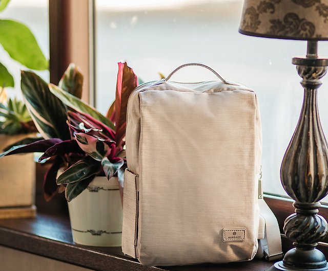 Siena II Mini Backpack-3 Colors Optional Beige Water Resistant/School Bag -  Shop nordace Backpacks - Pinkoi