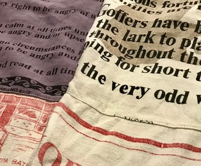 最初のブランドが大好き•リメイクされたヴィンテージ生地の伸縮