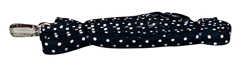 [AnnaNina] Black and white pet leashes - Collars & Leashes - Cotton & Hemp 