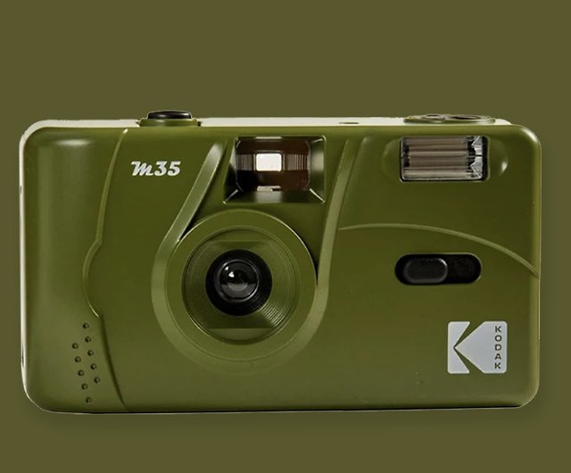 Kodak Kodak フィルムカメラ M35 Olive Green オリーブグリーン ショップ Kodak Tw カメラ Pinkoi
