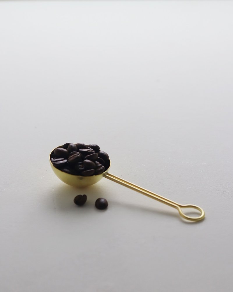 鎚目紋咖啡量匙 - 咖啡壺/手沖壺 - 銅/黃銅 金色