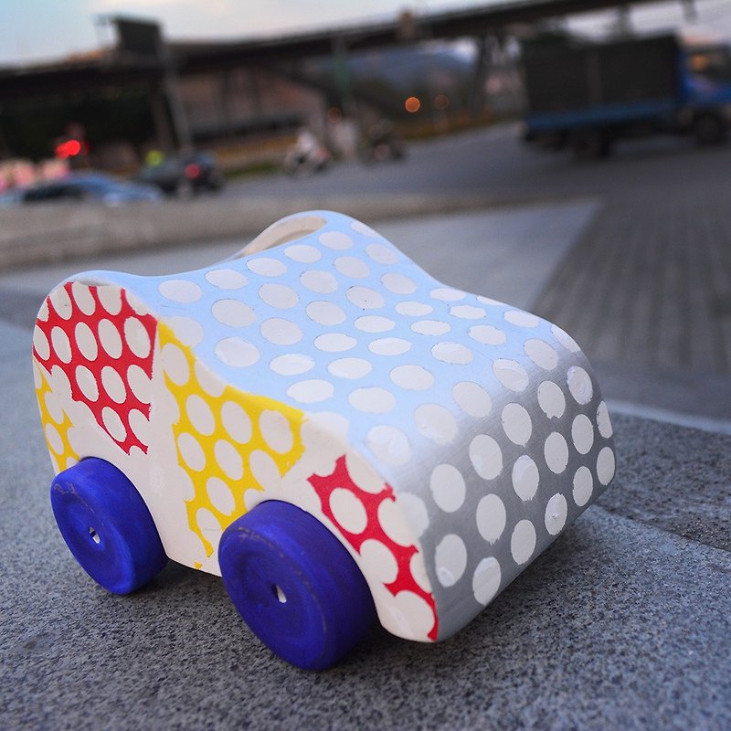 DIY hand-made-ceramic car (can be painted and assembled) 20184-0000022 - Pottery & Glasswork - Pottery 