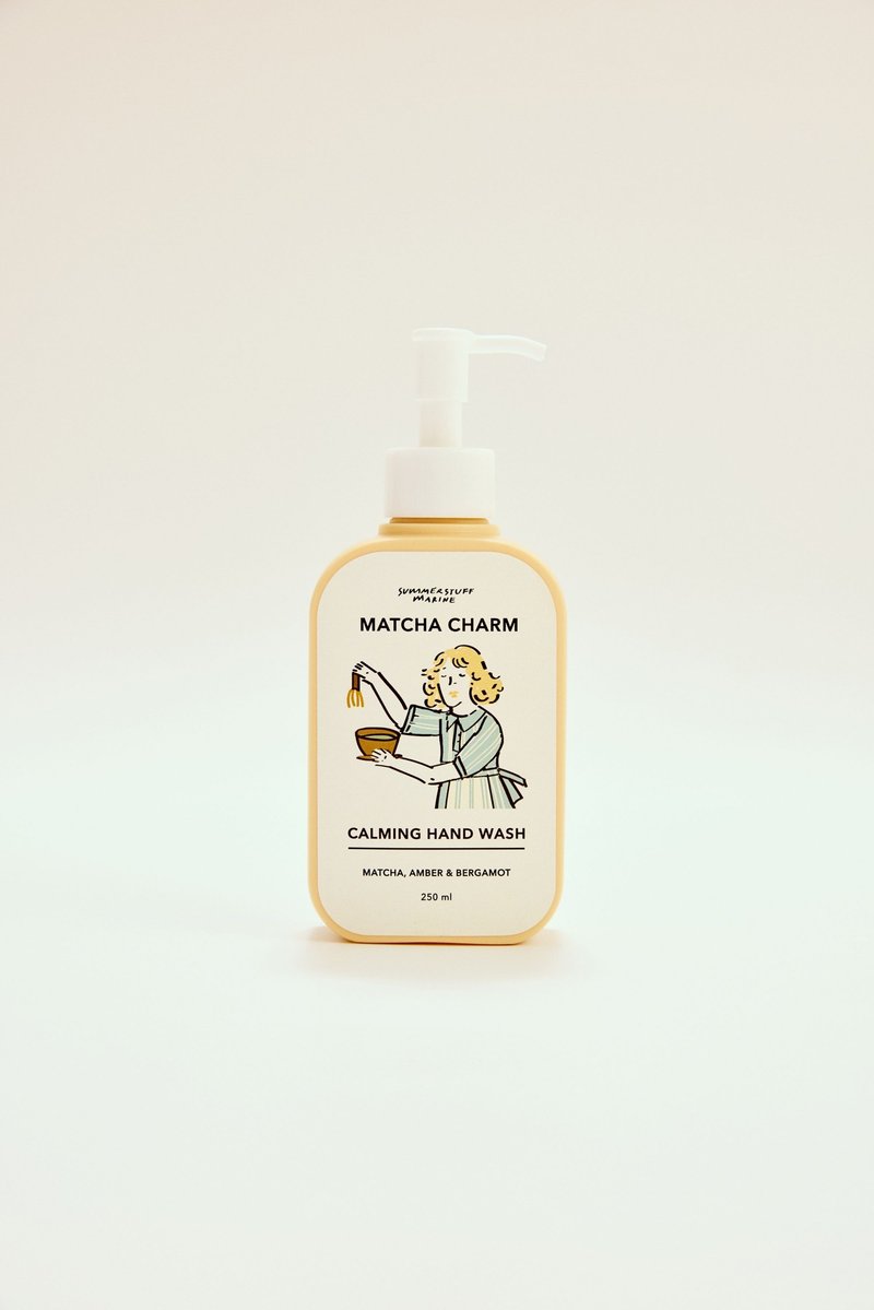 Summerstuff.marine - CALMING HAND WASH กลิ่น MATCHA CHARM (250 ml) - 洗手乳/洗手用品 - 其他材質 白色