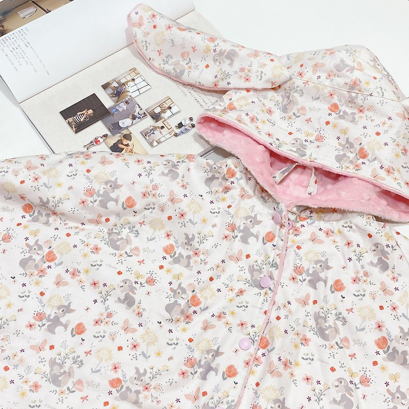 Flowers Bunny Rabbit Ear Cloak Miyue Gift Box 90 Yards - Baby Gift Sets - Cotton & Hemp 