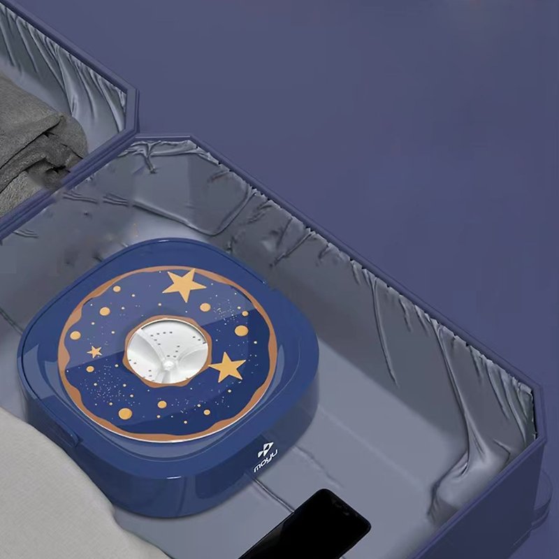 【免運】甜甜圈迷你折疊洗衣機摩魚MINIO1-M - 科技小物 - 其他材質 白色
