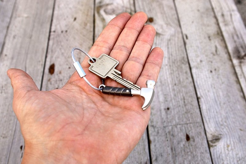 鐵鎚工具鑰匙圈 - 鑰匙圈/鎖匙扣 - 其他金屬 