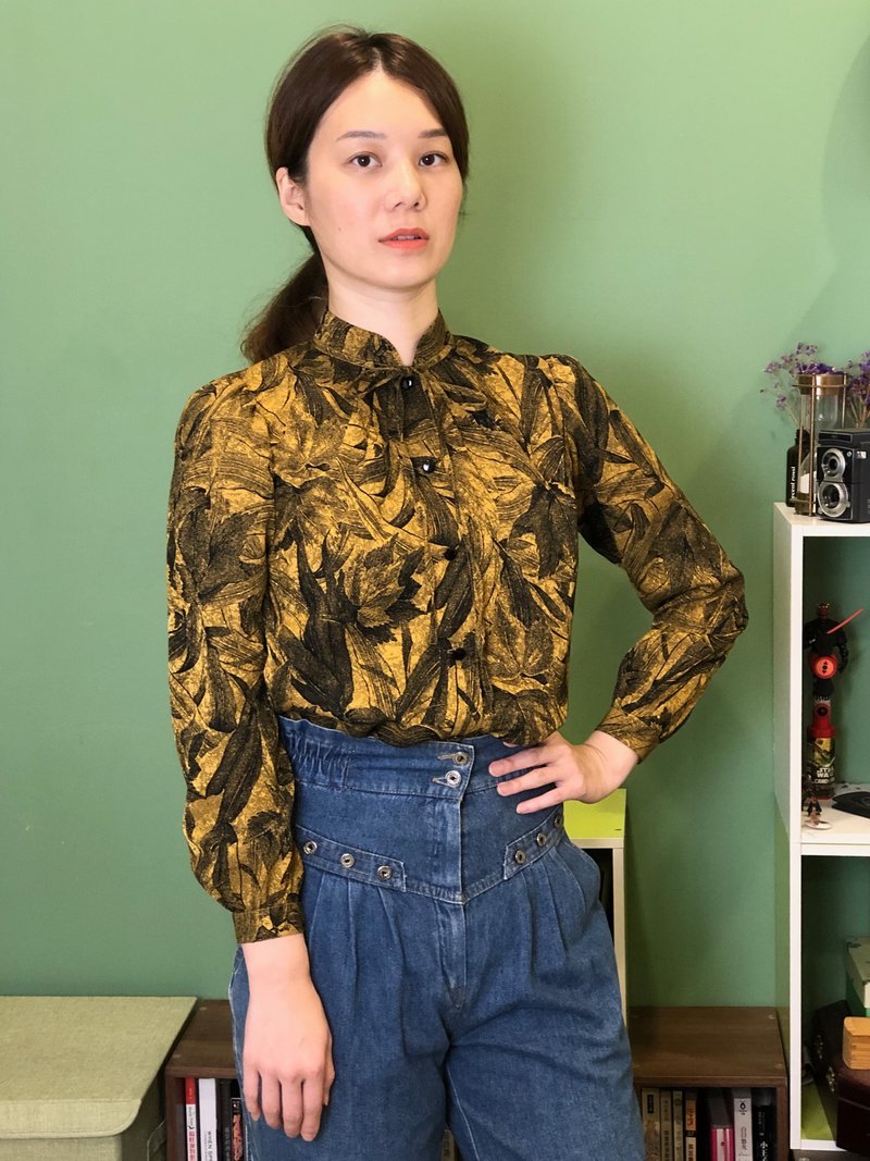 黃金叢林長袖上衣 - 女上衣/長袖上衣 - 其他材質 