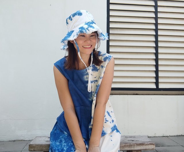 台湾製　タイダイナイロンキャップ　ビーチ系 古着 80年代 McDonalds マクドナルド イーグルサム ロサンゼルス