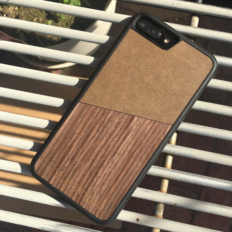 Soft wood mix Washable Kraft Paper iPhone case