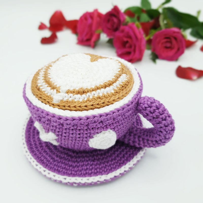 Valentine's Day XO Mug | Cappuccino With Latte Art Heart - 手工藝教學/工具書 - 其他材質 