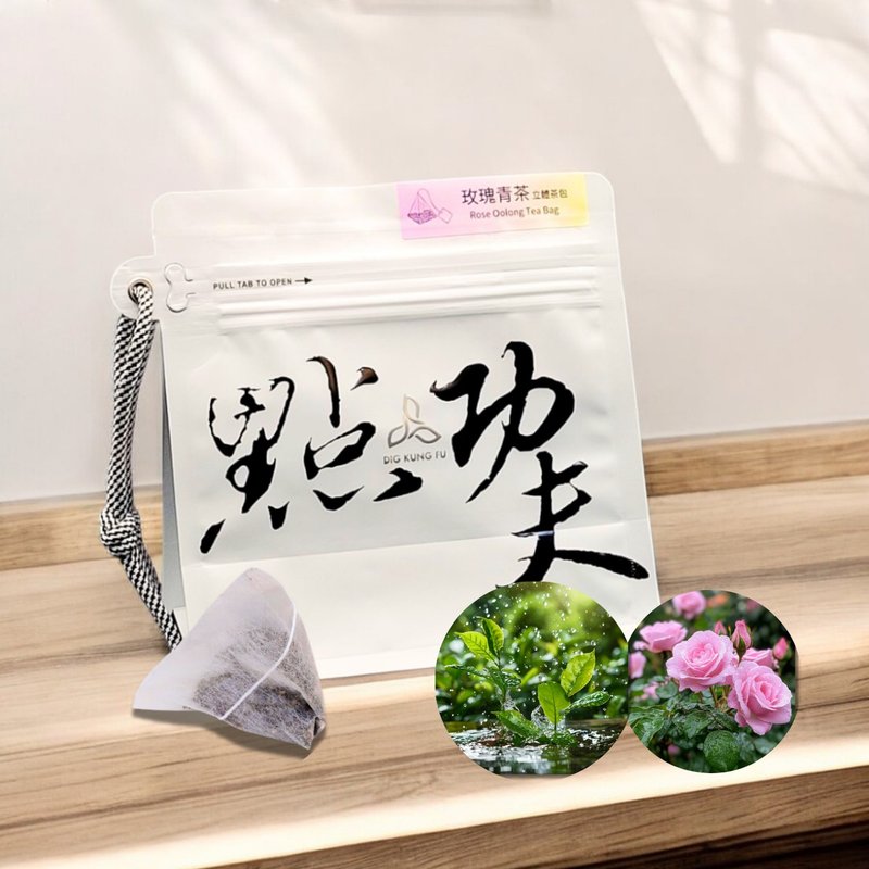 Rose Oolong Tea Bag - ชา - วัสดุอื่นๆ สึชมพู