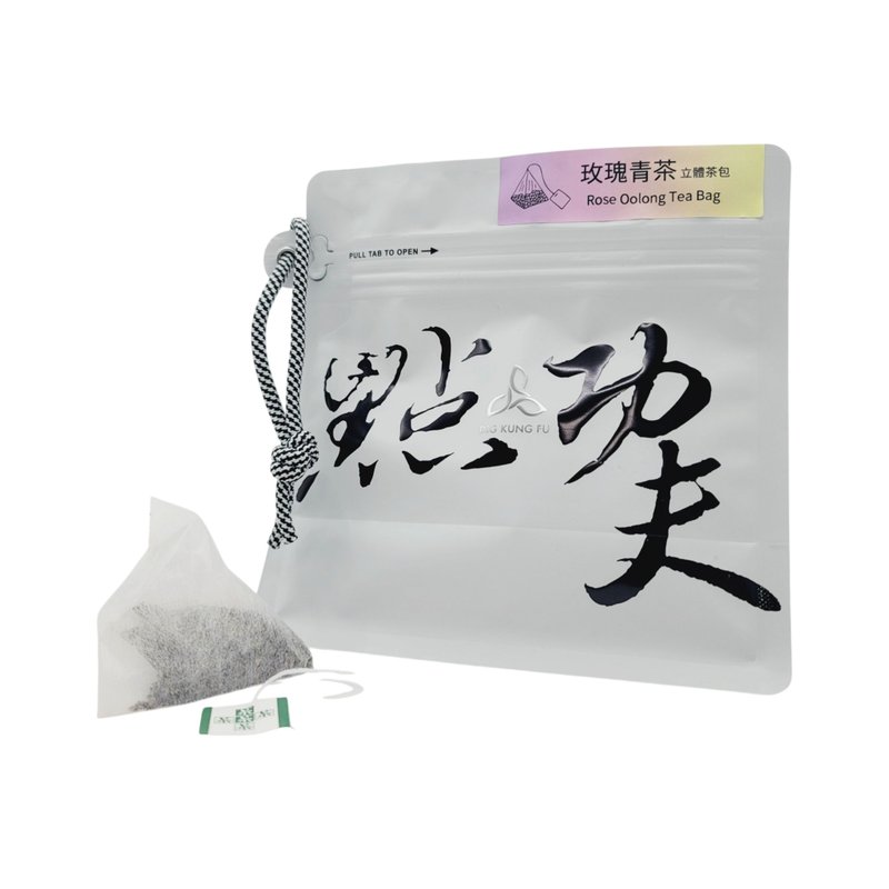 玫瑰青茶立體茶包 - 茶葉/茶包/水果茶 - 其他材質 粉紅色