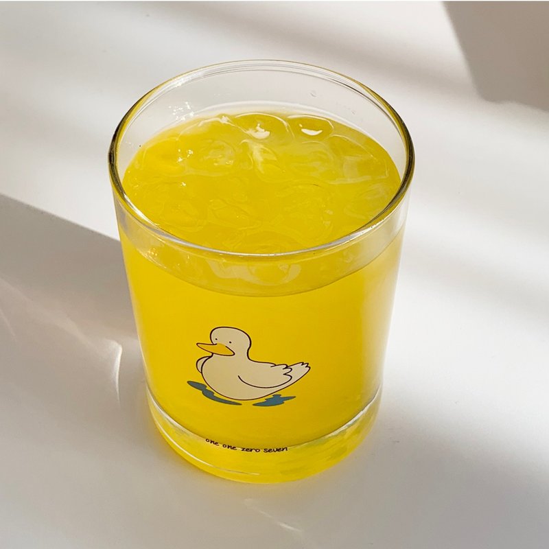 【1107 one one zero seven】duck duck glass - Cups - Glass 