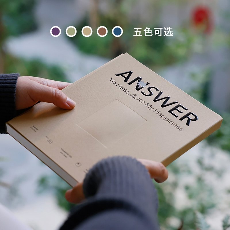 寶麗來goGen2方形相紙膠片收納卡槽可書寫拍立得卡册PaperTravel - 相簿/相本 - 紙 
