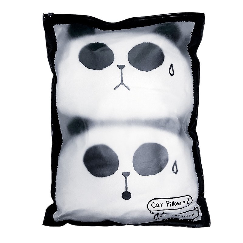 [Welfare goods - 5 fold out clear] Xiaoke 聋 cat / car headrest 1 group / 2 into (including Y mouth O mouth) - Pillows & Cushions - Other Materials 