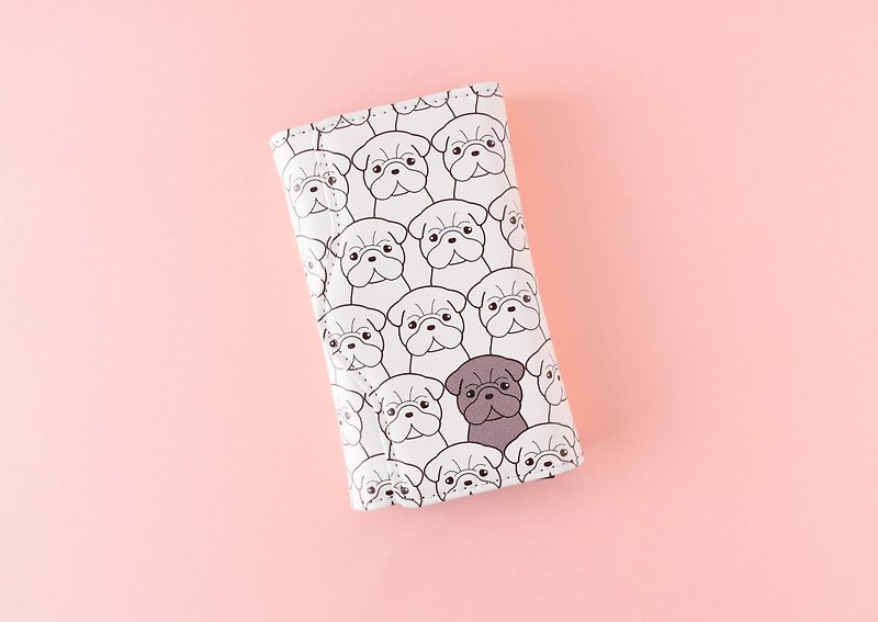 Pug Key case - Keychains - Other Materials White