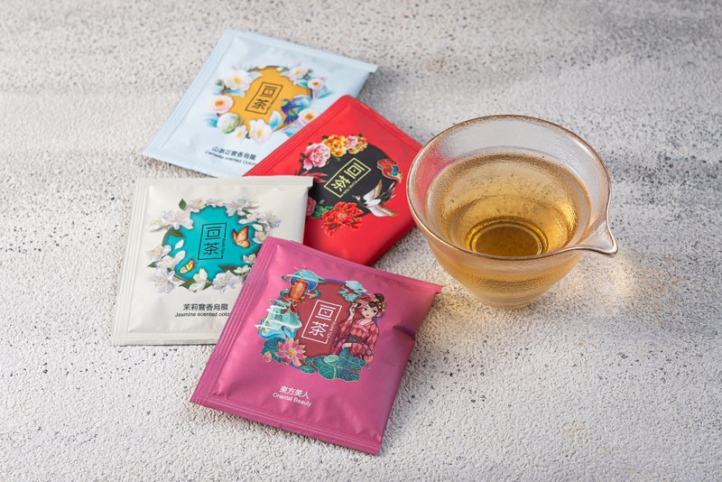 [Comprehensive Oolong Raw Leaf Tea Bag] Alishan Black Oolong Oriental Beauty Jasmine Camellia - Tea - Fresh Ingredients Multicolor