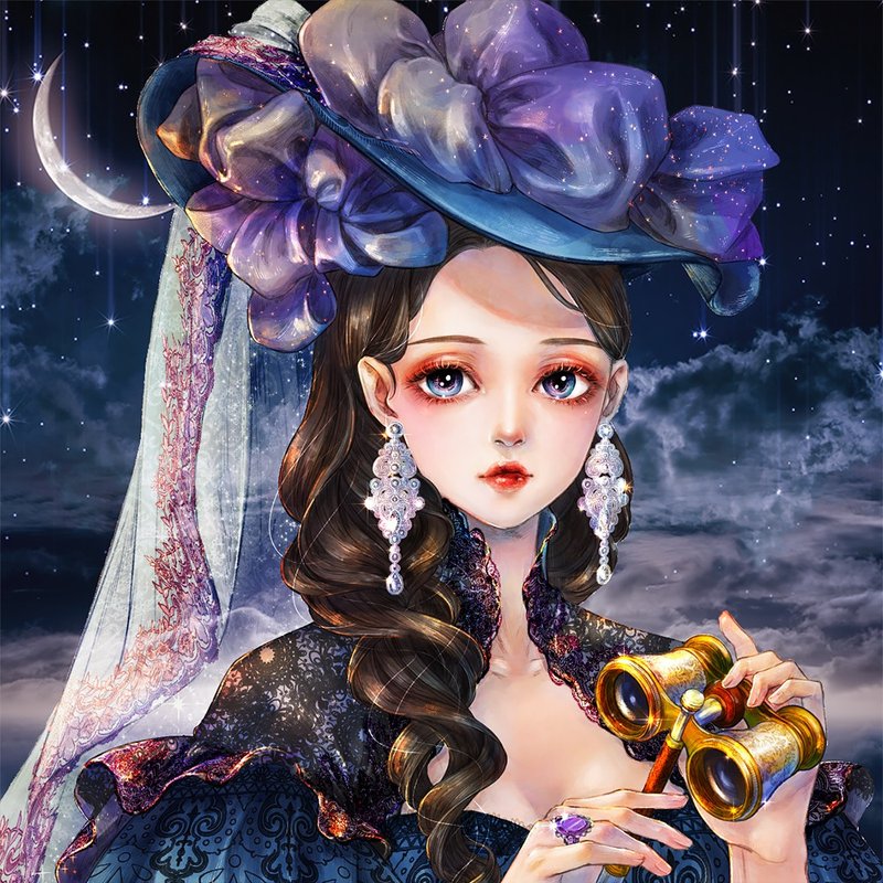 Midsummer's night stickers (8color) - 貼紙 - 紙 