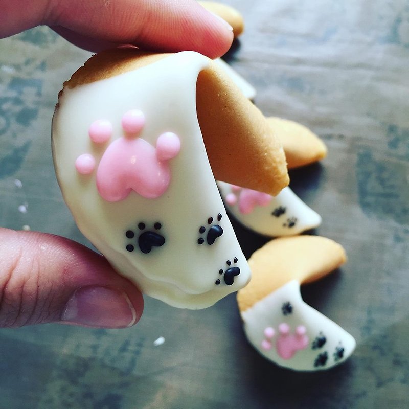 【Animal lucky signature cake: cat palm lucky biscuits】 step by step - Handmade Cookies - Fresh Ingredients 