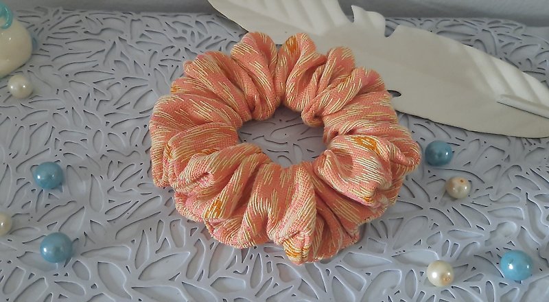 Donut Hair Band - 髮飾 - 聚酯纖維 橘色