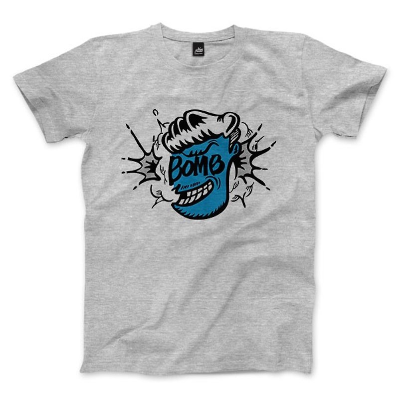 Mr.BOMB - 深麻灰 - 中性版T恤