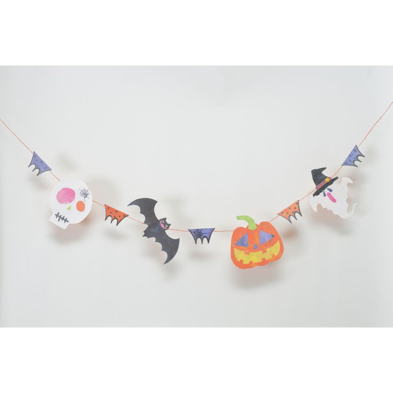 ペパガラ　ハロウィン　ポップ - 壁貼/牆壁裝飾 - 紙 多色